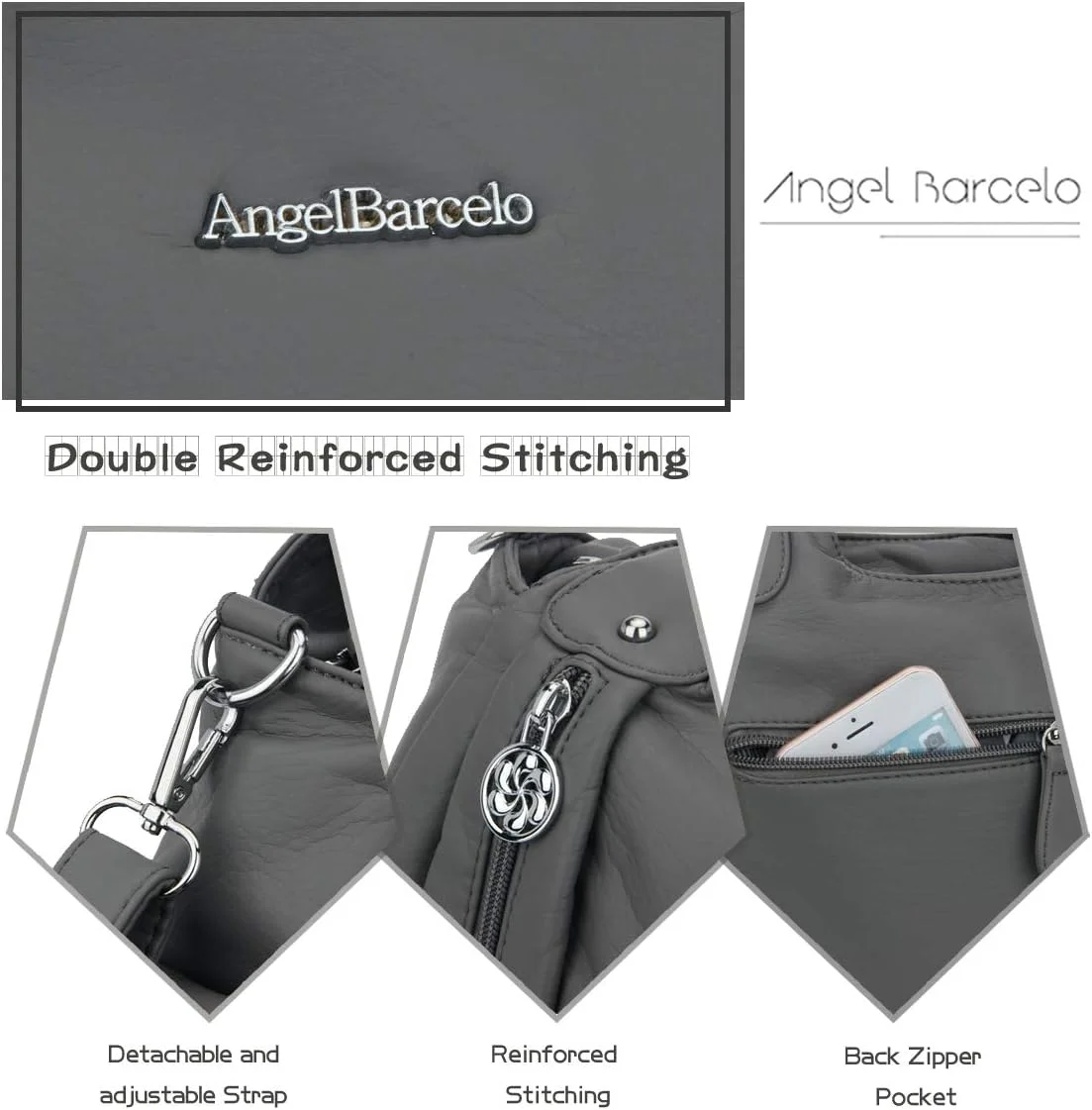 کیف دستی زنانه مدل Kl7202 از Angel Barcelo