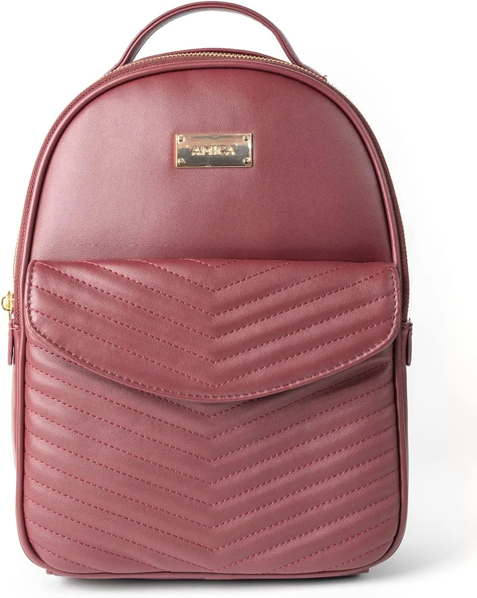 کوله پشتی چرمی گیاهی زنانه مدل گرتا/آمیرا/مارتا/لوز، مناسب بانوان شیک پوش، کیف اداری و مسافرتی دوشی برای دانشگاه، کیف دستی هدیه تولد برای دختران و بانوان