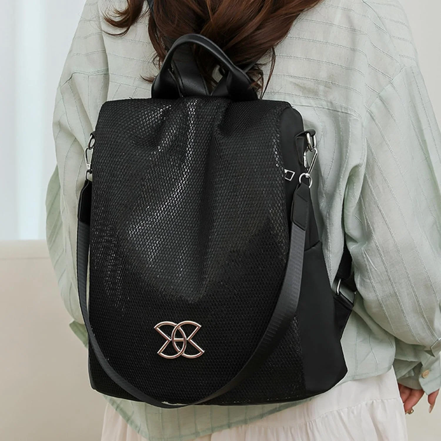 کیف دوشی ضد سرقت با ظرفیت بزرگ