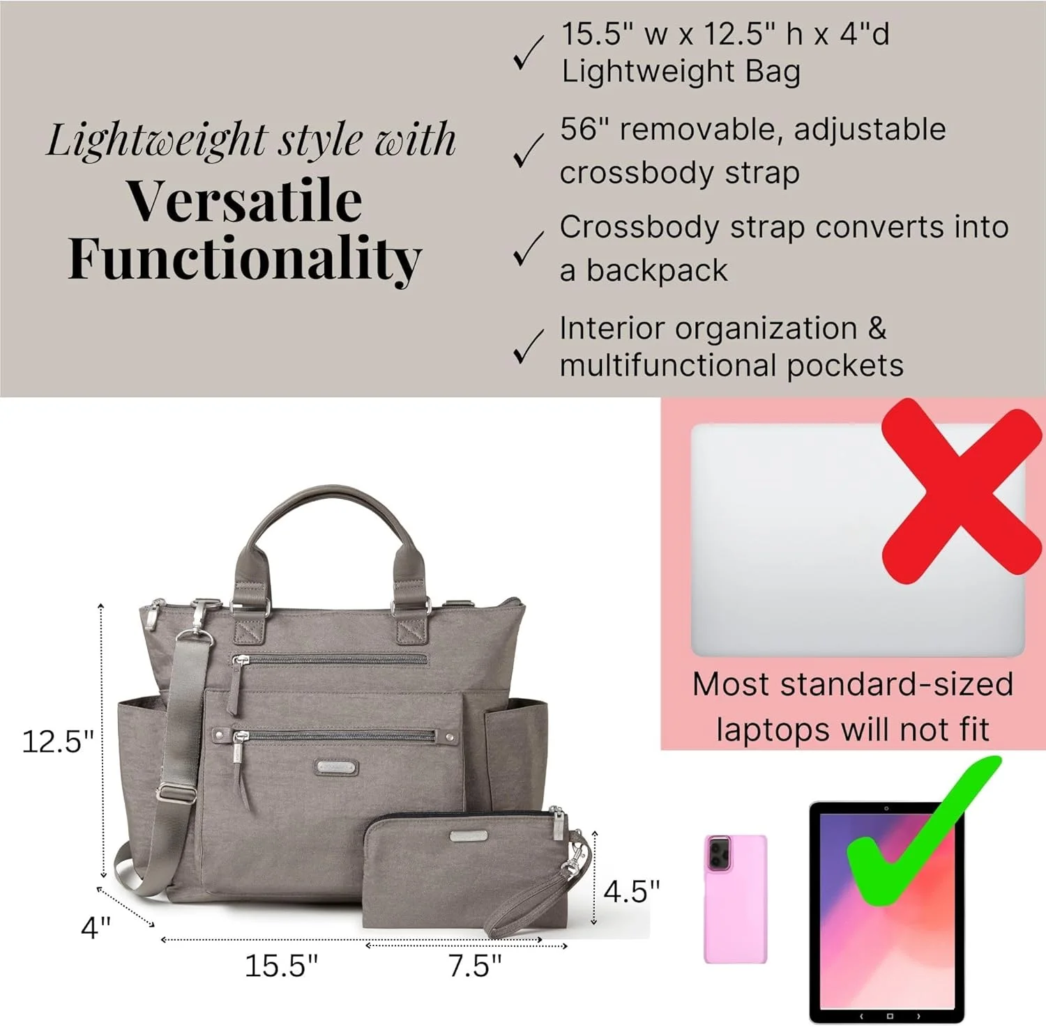 کیف کوله پشتی زنانه باگالینی مدل 3 در 1 به همراه کیف مچی موبایل RFID کیف کوله پشتی زنانه باگالینی مدل 3 در 1 به همراه کیف مچی موبایل RFID