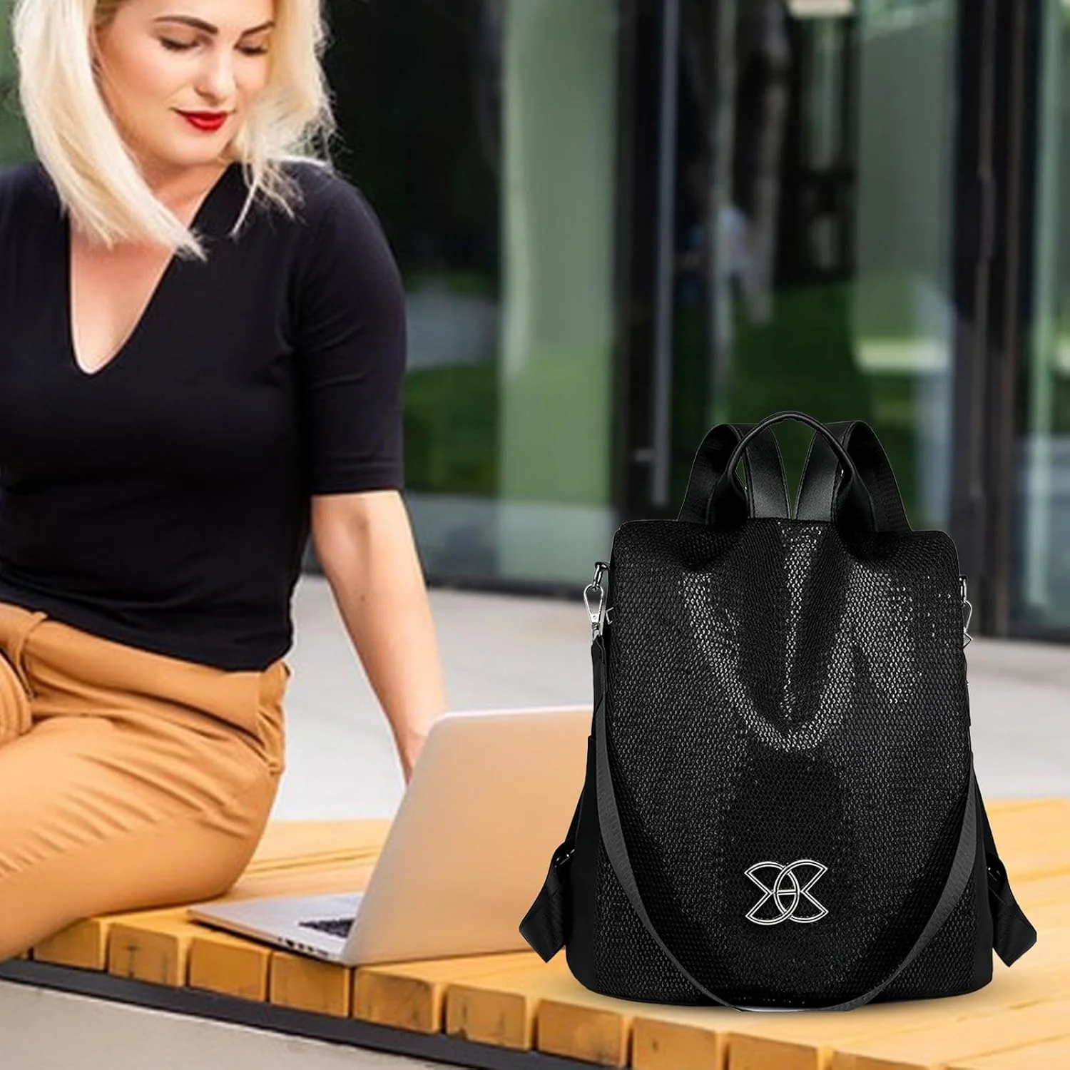 کیف دوشی ضد سرقت با ظرفیت بزرگ