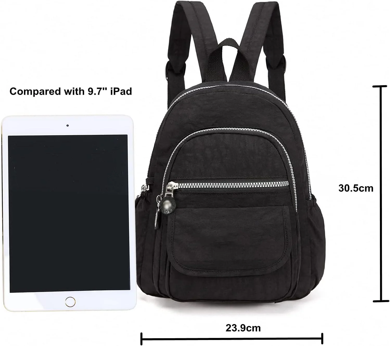 کوله پشتی مینی نایلونی زنانه، سبک و کوچک مناسب استفاده روزمره دخترانه