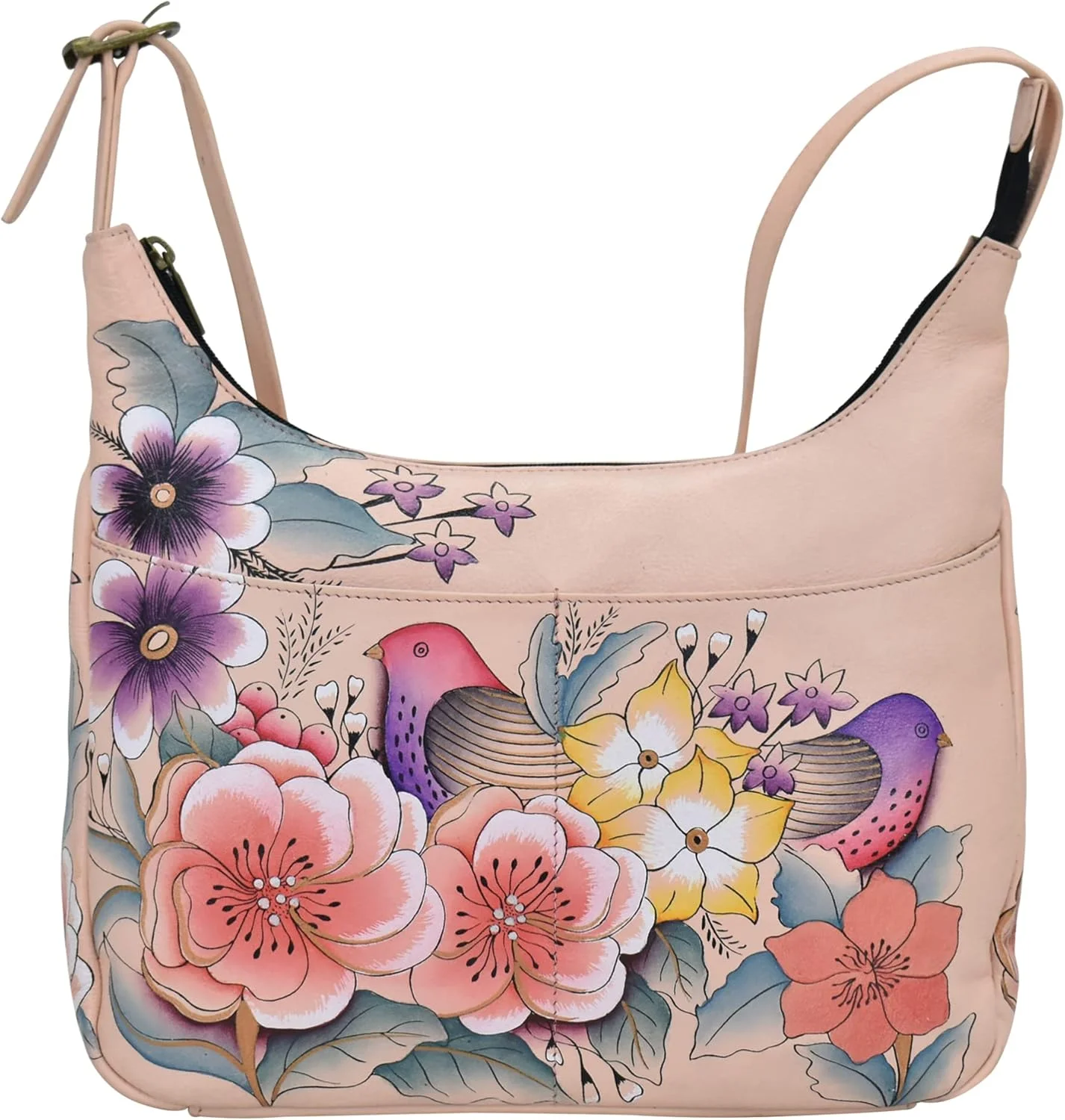 کیف خرید متوسط زنانه آنا بای آنوشکا - طرح دسته گل روستایی