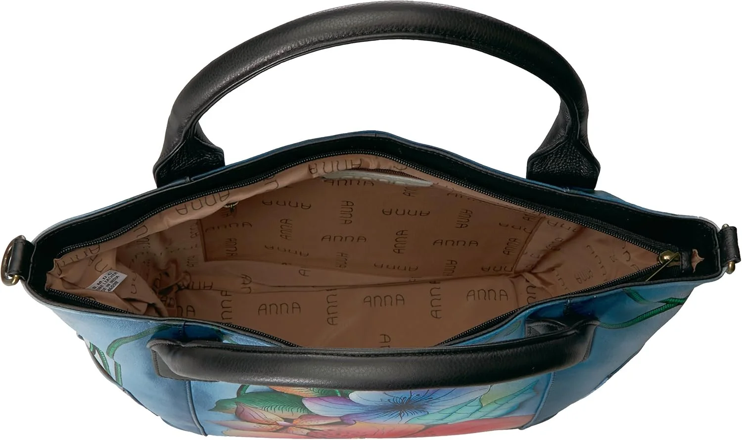 کیف دستی چرمی بزرگ زنانه آنوشکا آنا با جیب های جانبی