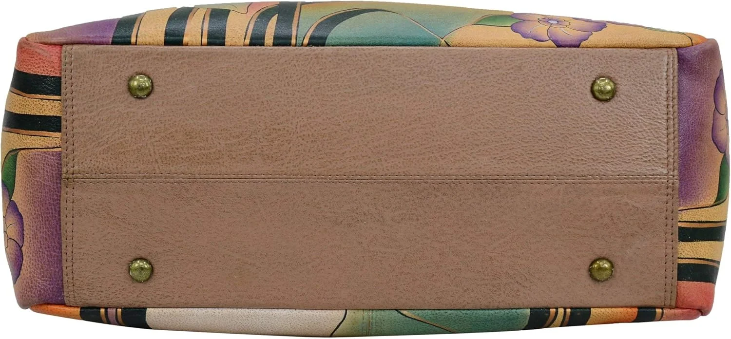 کیف بزرگ دستی چند جیبه طرح "آنا" با نقاشی دستی از آنوشکا