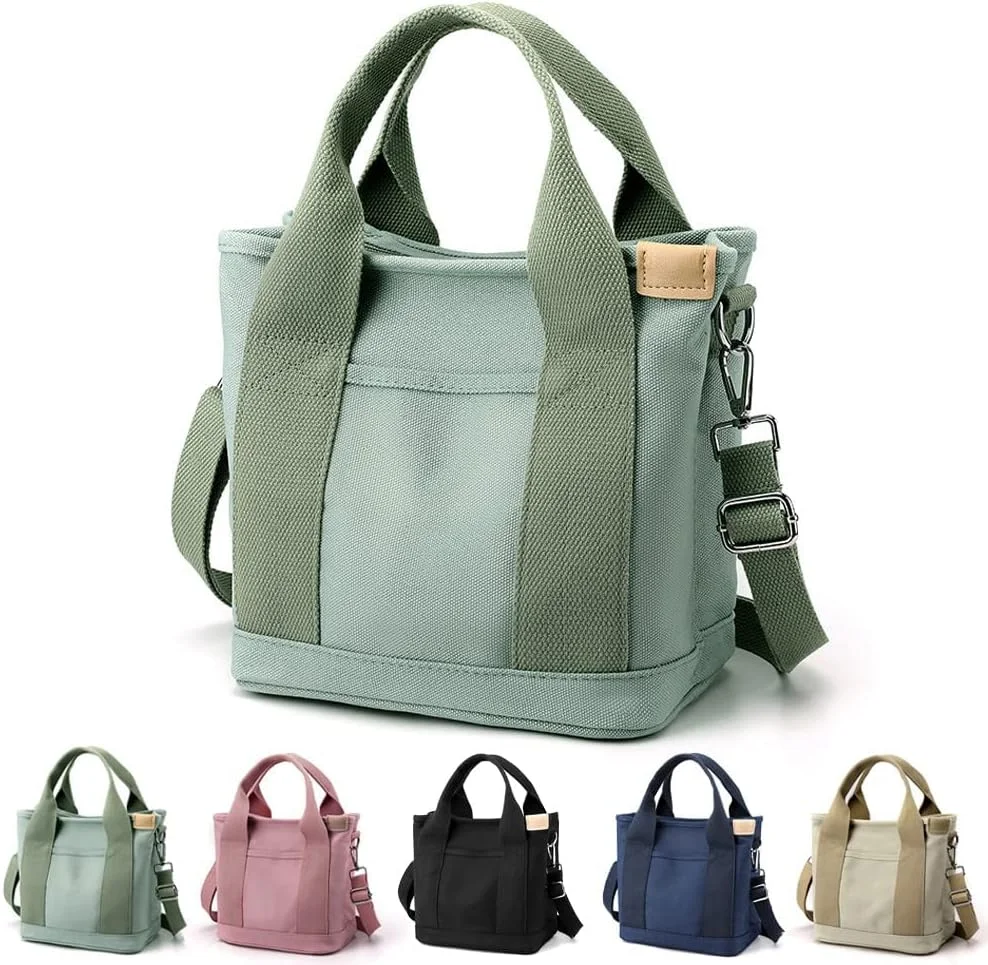 کیف دستی بوم چند جیبی با ظرفیت بزرگ Azonee، کیف دستی ژاپنی دست ساز، کیف کراس بادی، کیف شانه ای برای کار، مسافرت روزانه