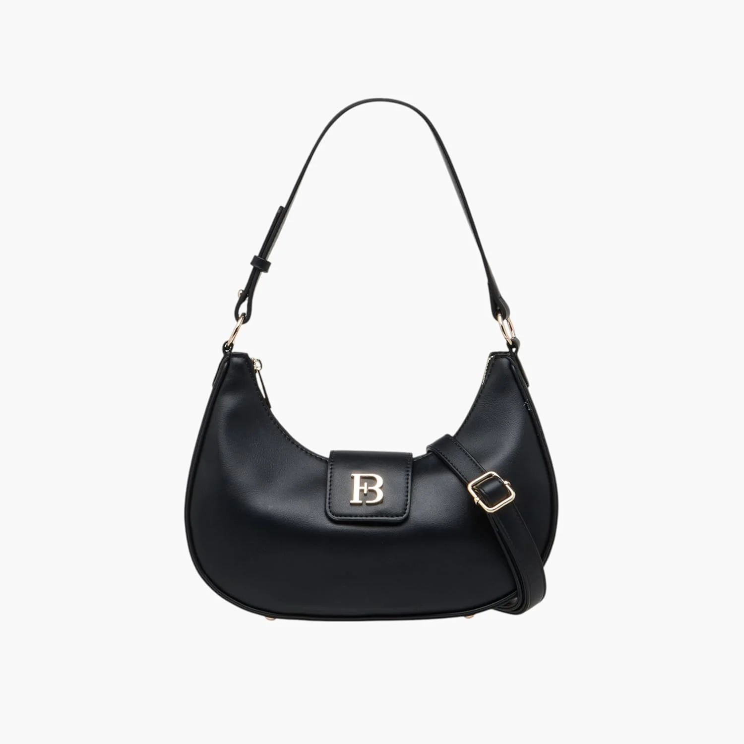 کیف دوشی زنانه فلورا بلا بای شواکسپرس - طرح مونوگرام با بند جداشدنی