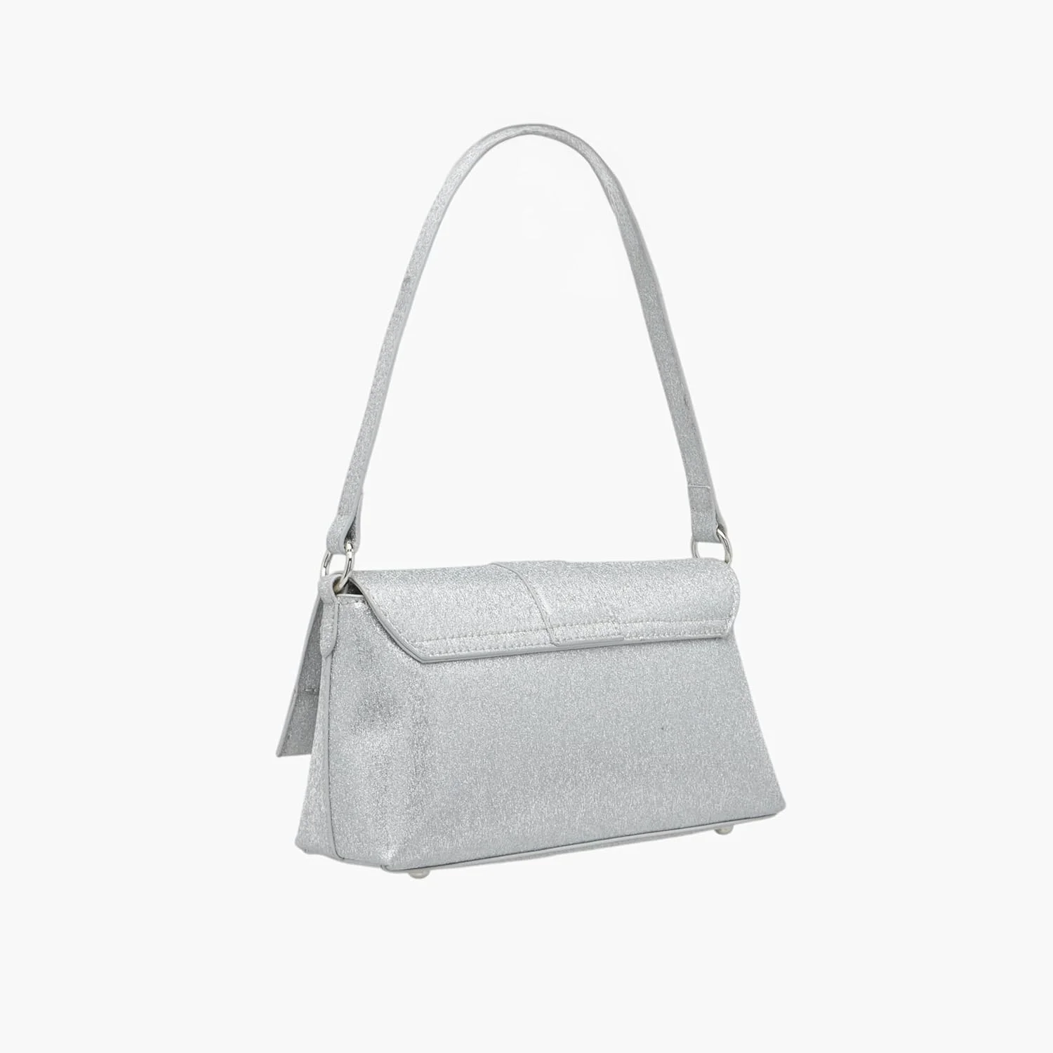 کیف دوشی زنانه Flora Bella از Shoexpress - بافت‌دار با بست دکمه مغناطیسی