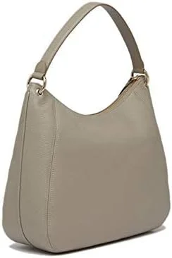 کیف دوشی زنانه فولا مدل Hobo، چرم - رنگ Sabbia