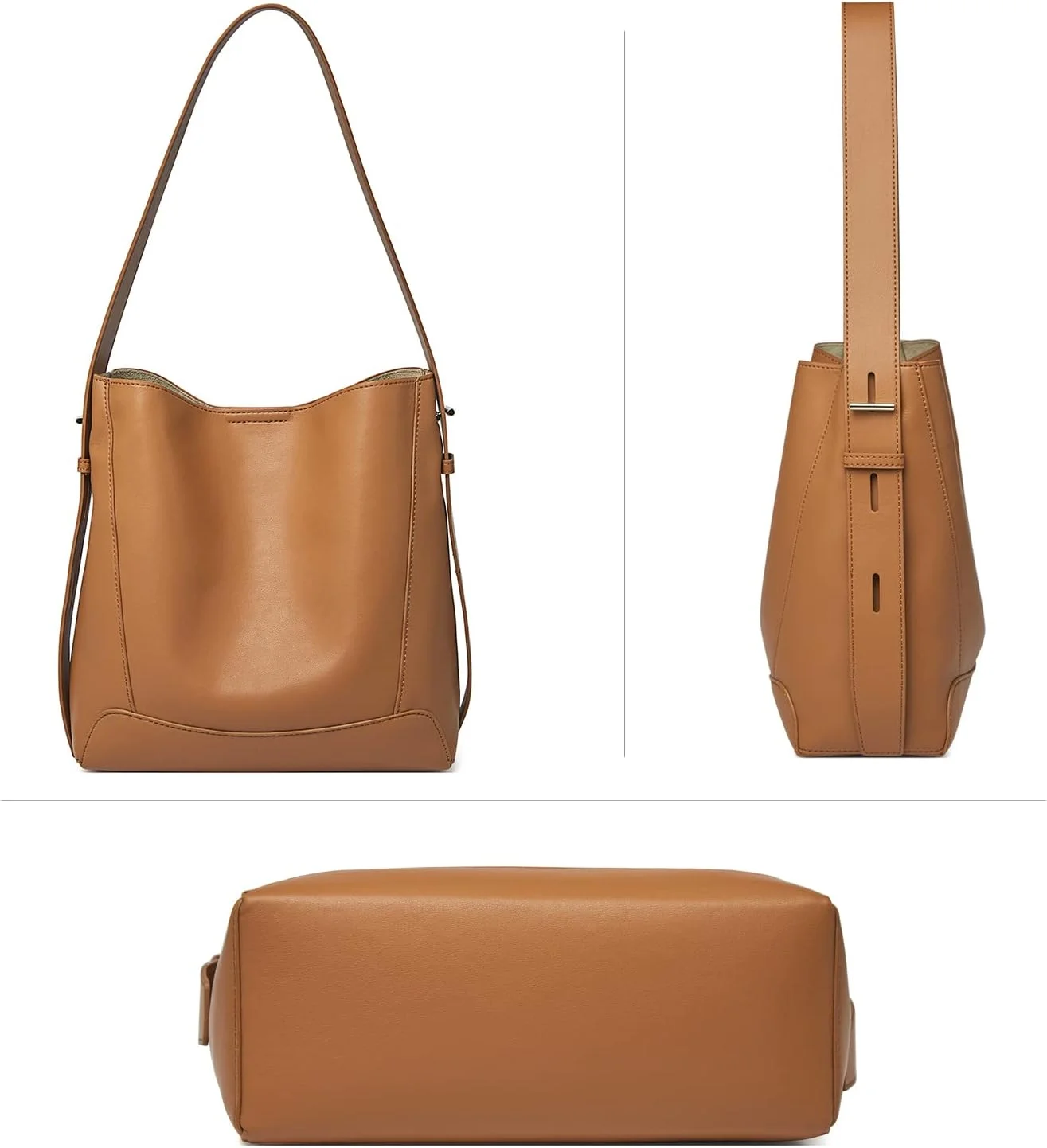 کیف دوشی زنانه فاکس‌لاور مدل Yq9136015، کیف سطلی