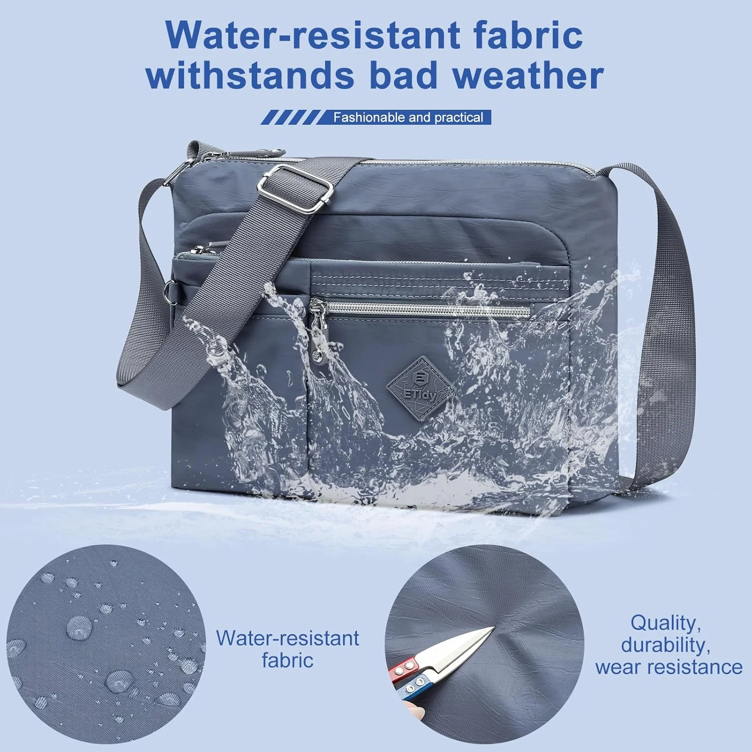 کیف دوشی زنانه ای‌تایدی، یک عدد