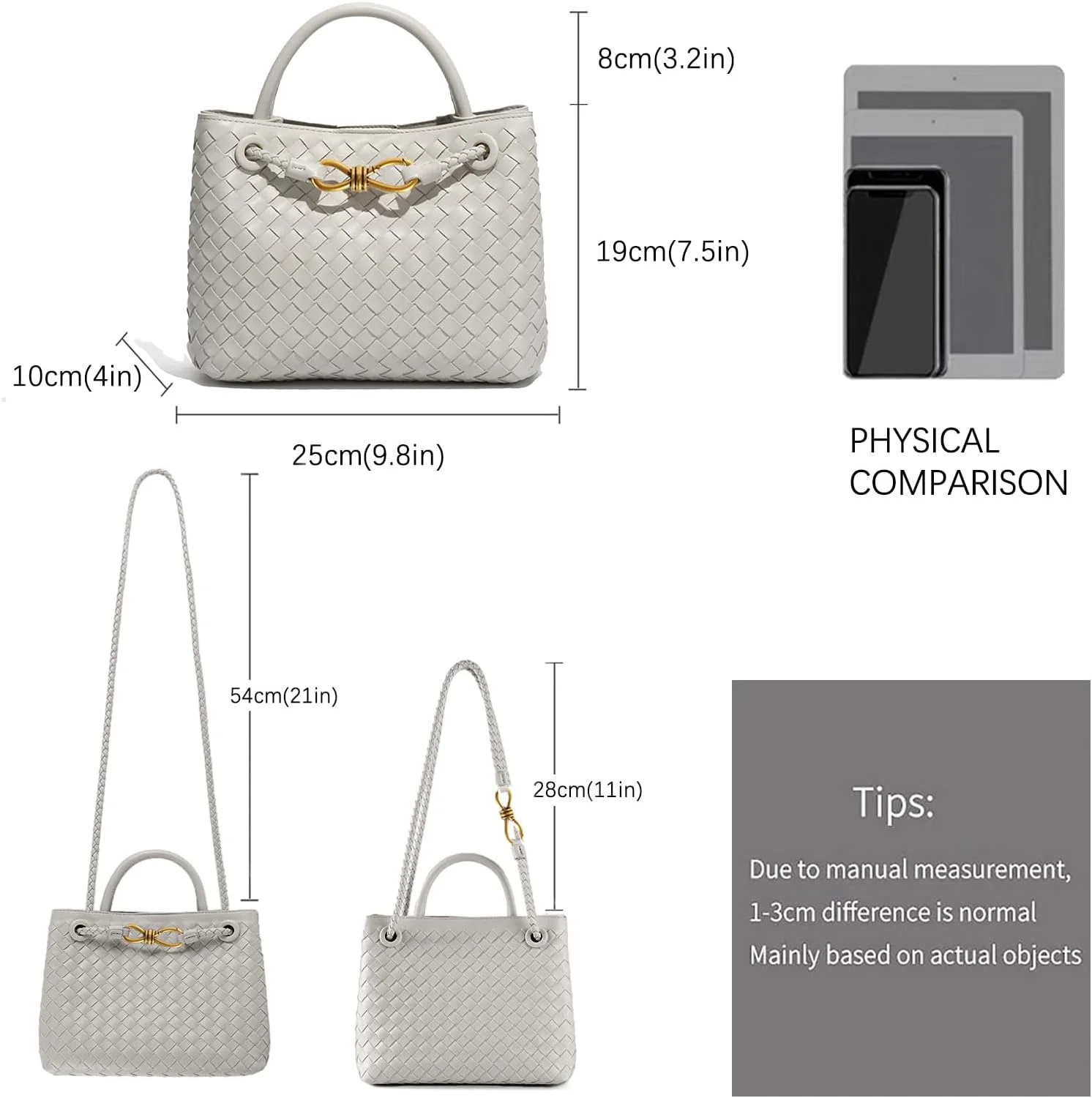 کیف دستی بافتنی زنانه، کیف دوشی چرمی بافته شده، کیف دستی بافته شده