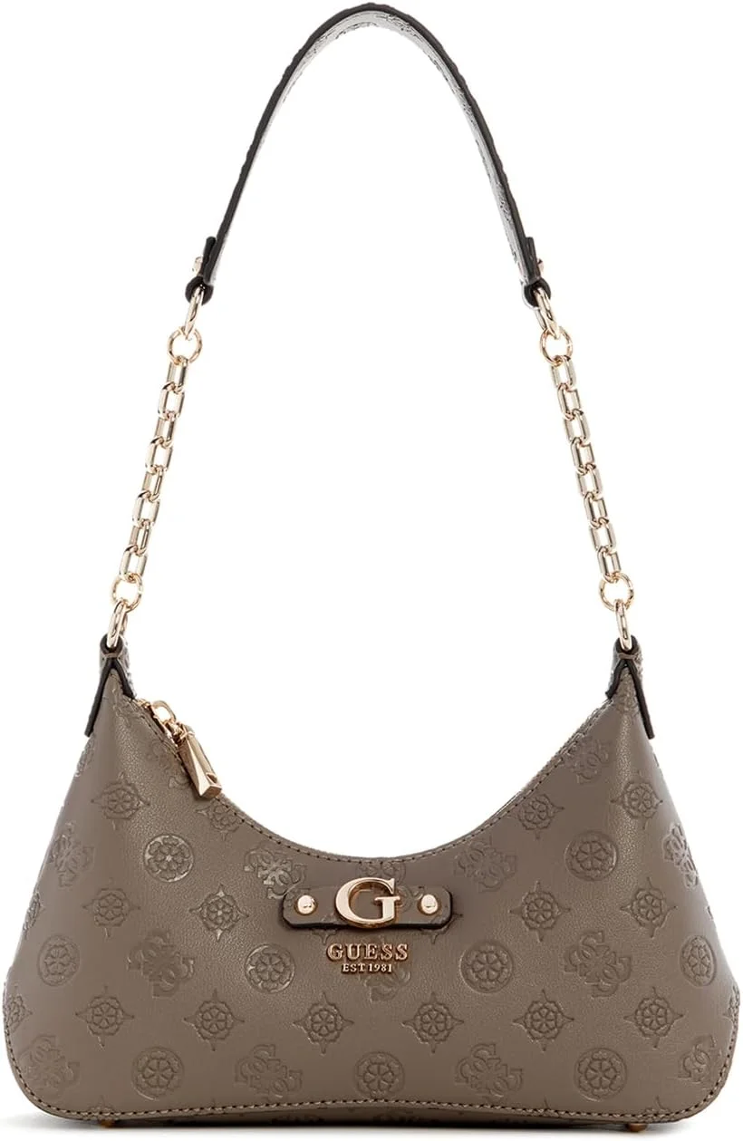 کیف دوشی زنانه GUESS مدل Gerty با زیپ