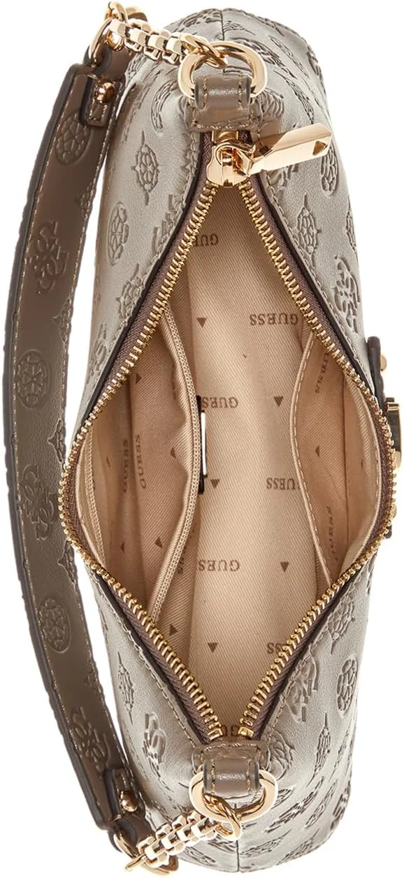 کیف دوشی زنانه GUESS مدل Gerty با زیپ