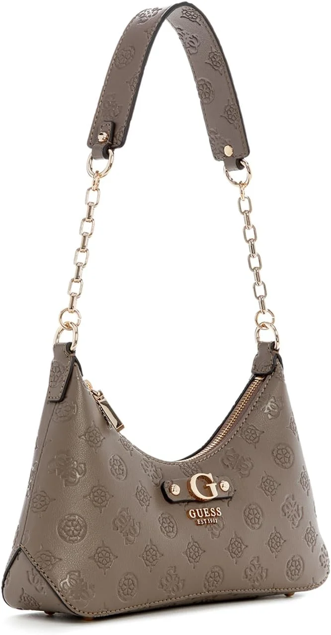 کیف دوشی زنانه GUESS مدل Gerty با زیپ