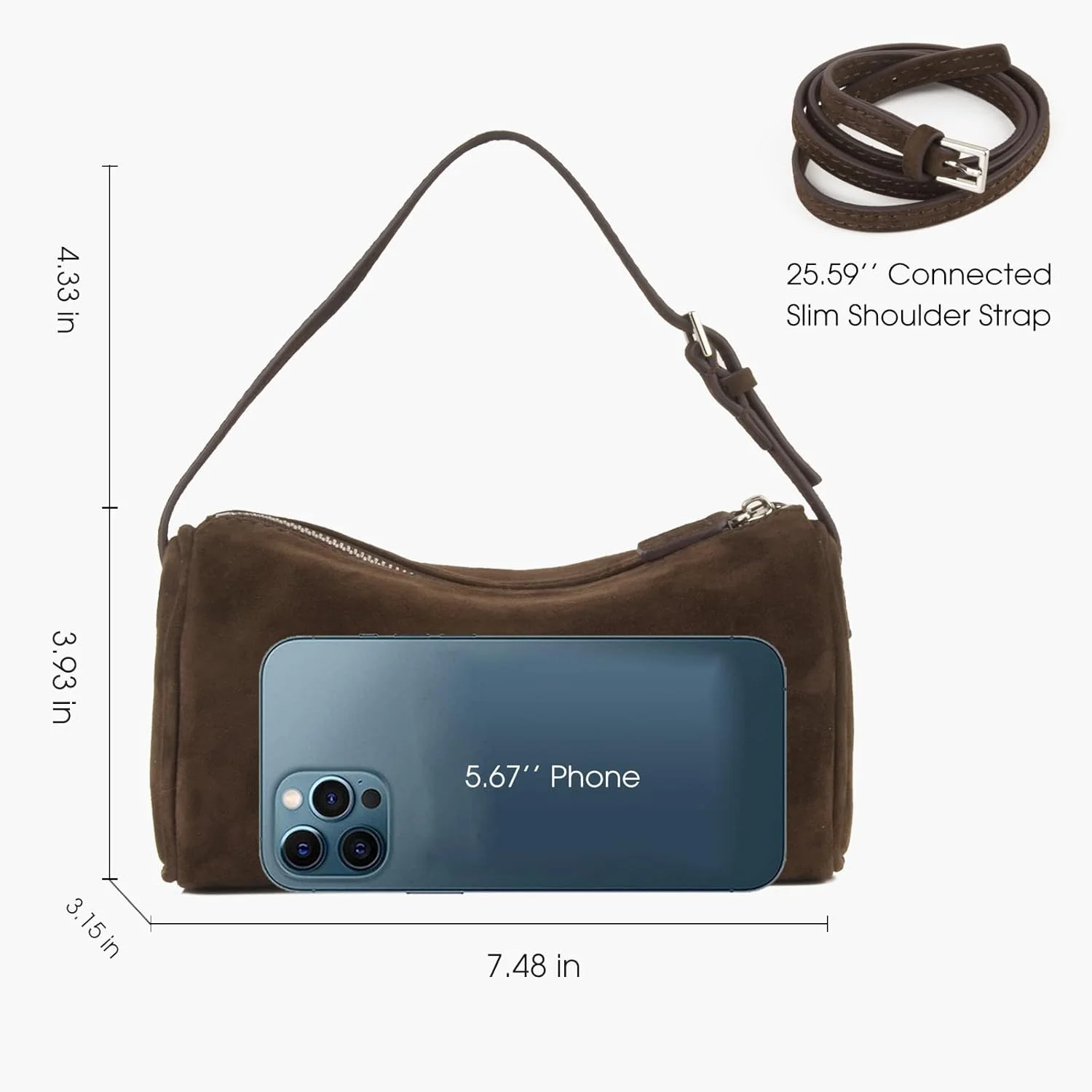 کیف دستی زنانه چرمی جیر ممتاز، کیف کوچک دوشی با بند قابل تنظیم و کیف کج راه کیف دستی زنانه چرمی جیر ممتاز، کیف کوچک دوشی با بند قابل تنظیم و کیف کج راه