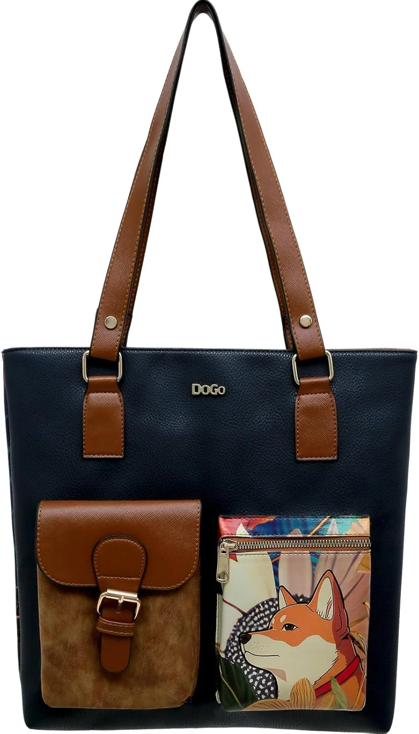 کیف دوشی چند جیب زنانه Dogo - چرم مصنوعی و طراحی منحصر به فرد، کیف های دست ساز زنانه