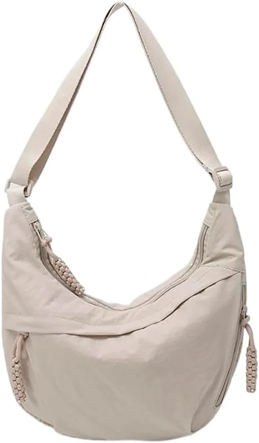 کیف دوشی هلالی چرم مصنوعی بزرگسال