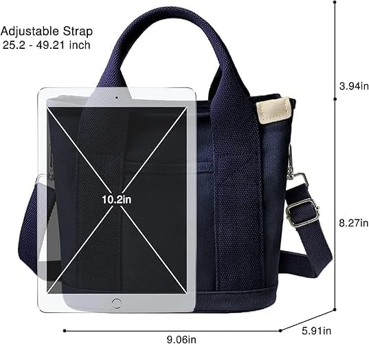 کیف دستی بوم زنانه، کیف دوشی شیک، کیف روزمره، کیف دستی با دسته بالایی و جیب های متعدد برای کار، مسافرت روزانه کیف دستی بوم زنانه، کیف دوشی شیک، کیف روزمره، کیف دستی با دسته بالایی و جیب های متعدد برای کار، مسافرت روزانه