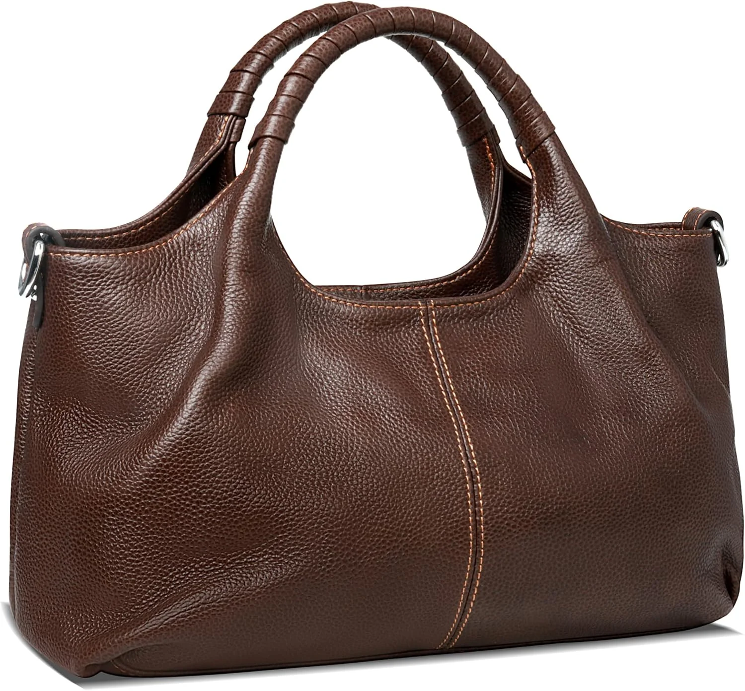 کیف دستی و کیف زنانه چرمی اصل Iswee، کیف دوشی، کیف دستی با دسته بالایی، کیف دستی زنانه مدل Hobo، کیف کراس بادی