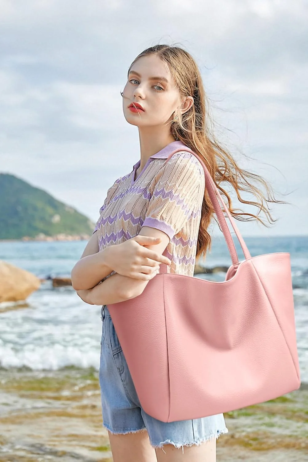 کیف دستی زنانه کَلیدی مدل Tb55، مناسب استفاده روزمره