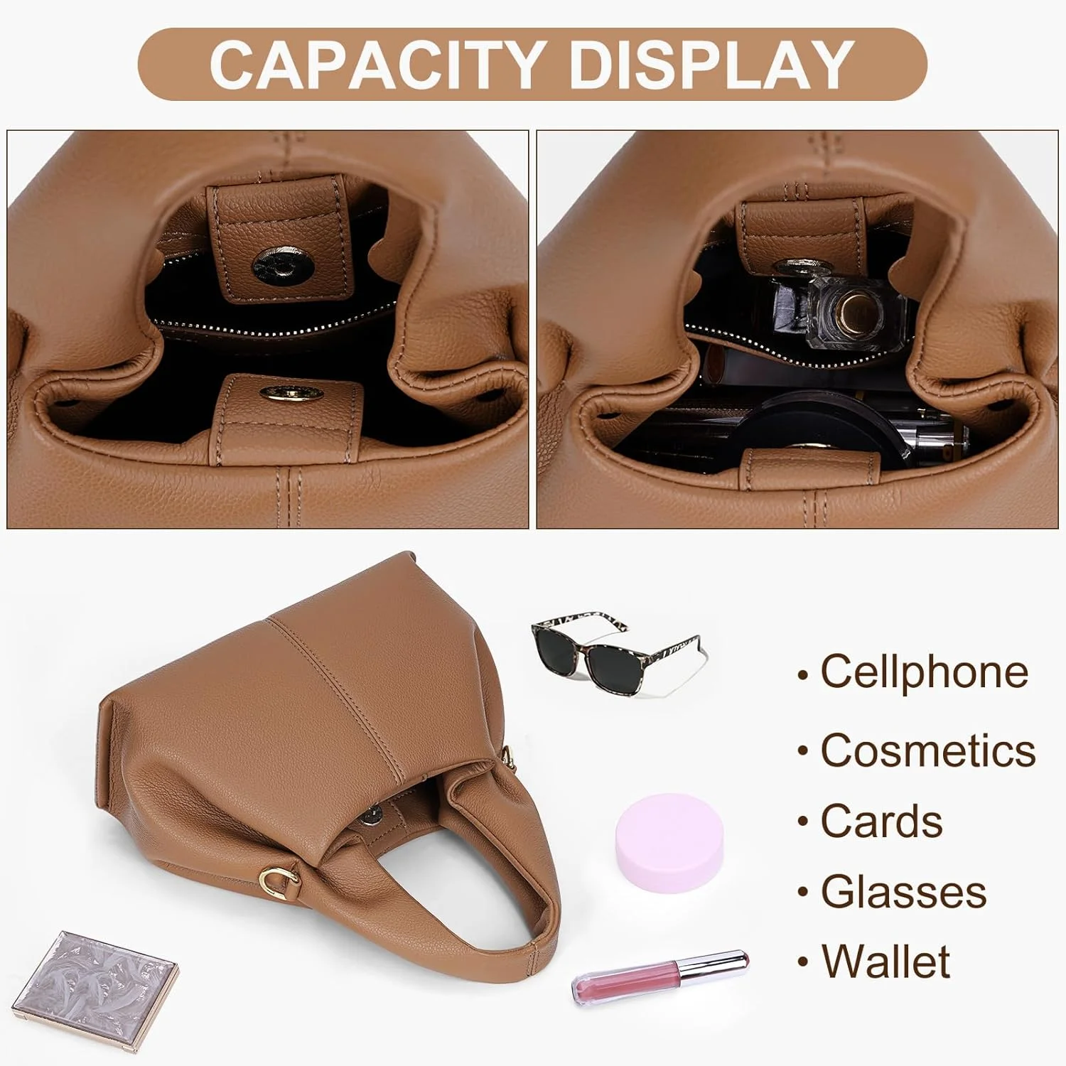 کیف دوشی Juoxeepy، کیف دستی زنانه، کیف شانه ای، کیف ابری کوفته ای شیک کیف دوشی Juoxeepy، کیف دستی زنانه، کیف شانه ای، کیف ابری کوفته ای شیک