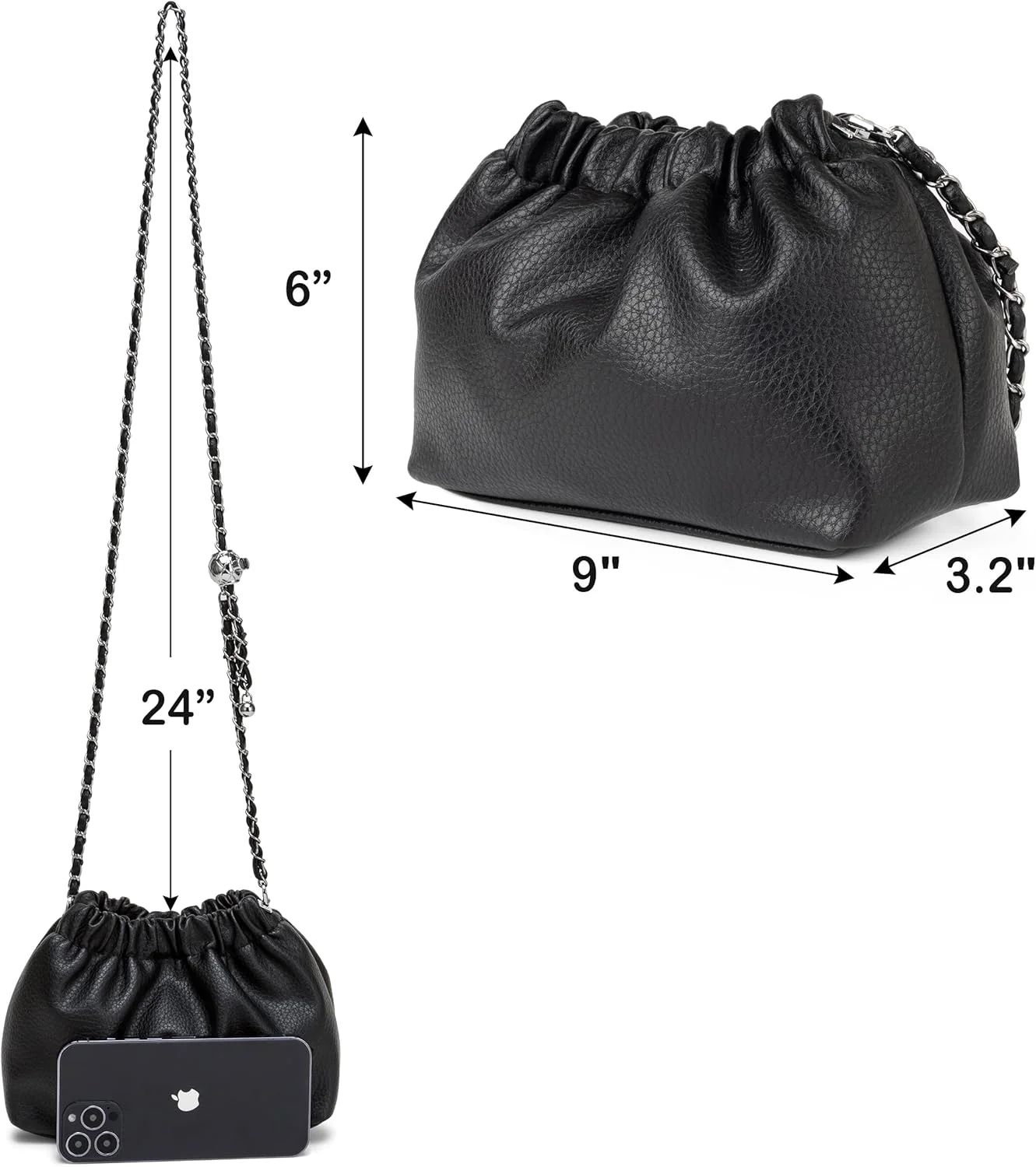 کیف بافته زنانه مدل Hobo از Joryin