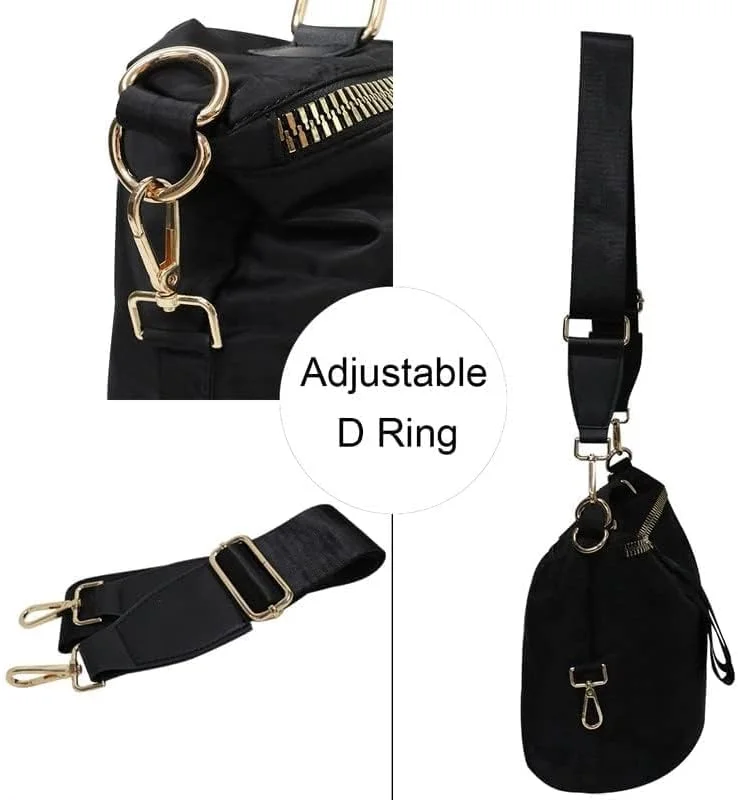 کیف دستی نایلونی زنانه NALACAL، ضد سرقت، سبک وزن، مناسب سفر و خرید، کیف دوشی ضد آب