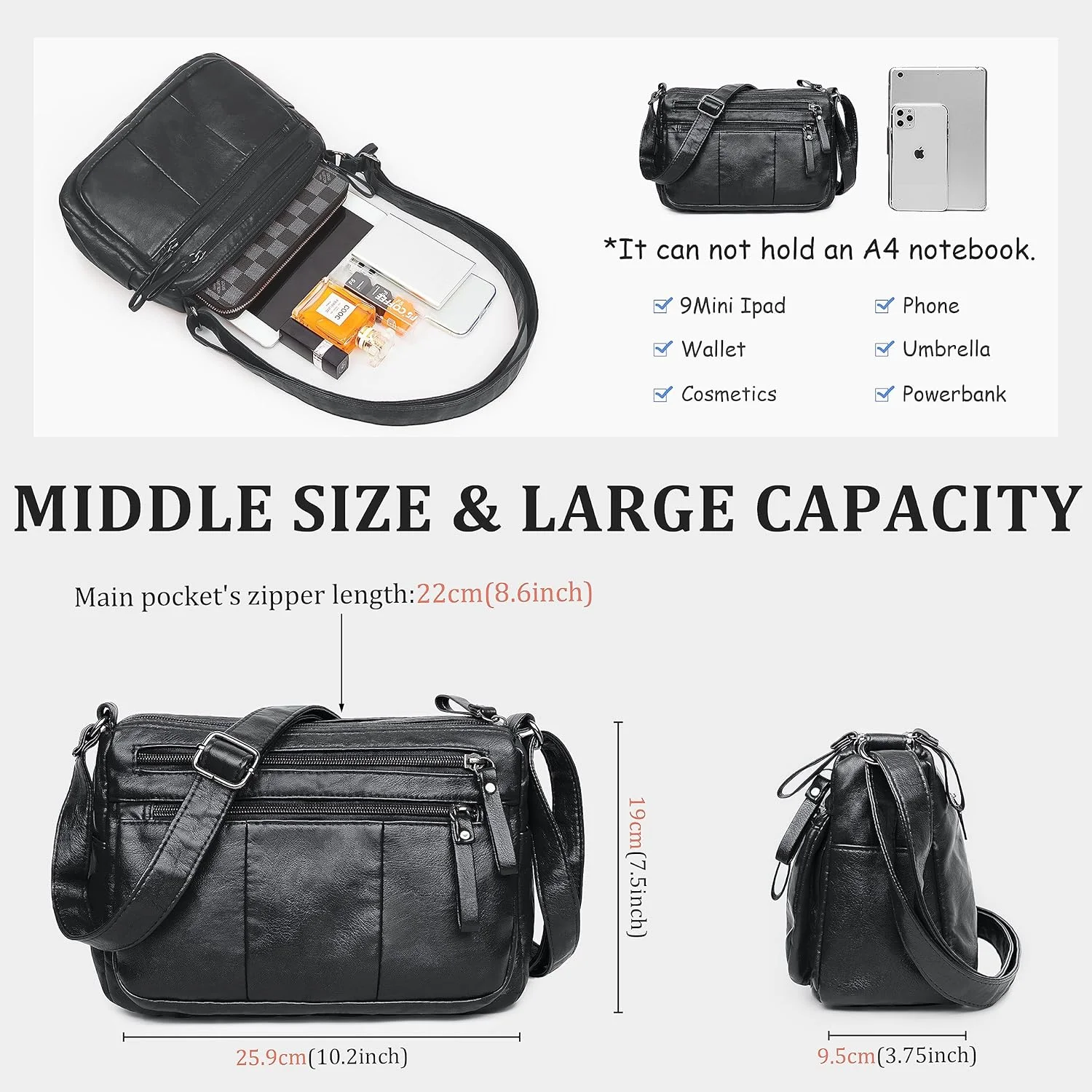 کیف دستی زنانه مدل VOLGANIK ROCK 8010 با طراحی کلاسیک