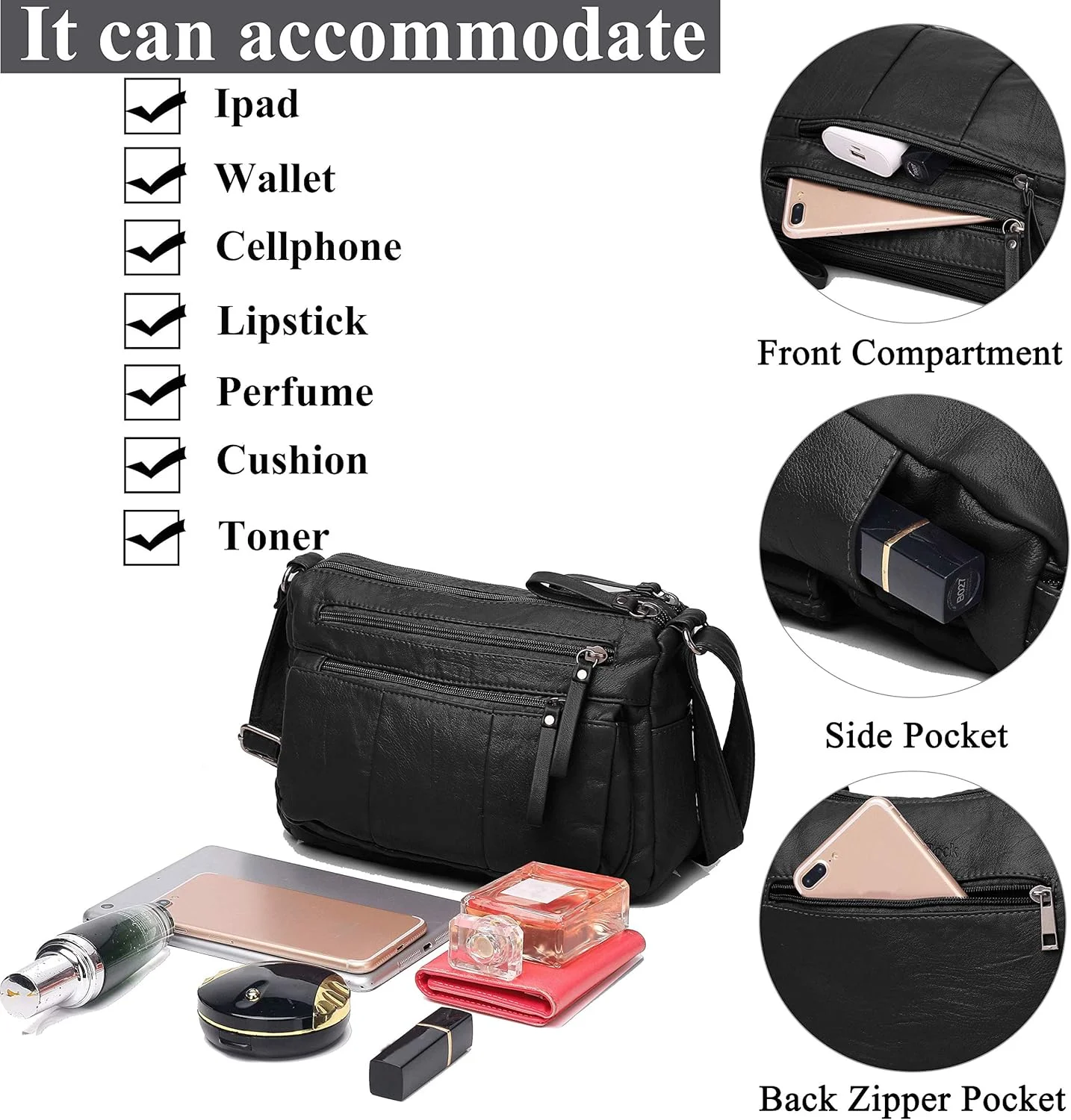 کیف دستی زنانه مدل VOLGANIK ROCK 8010 با طراحی کلاسیک