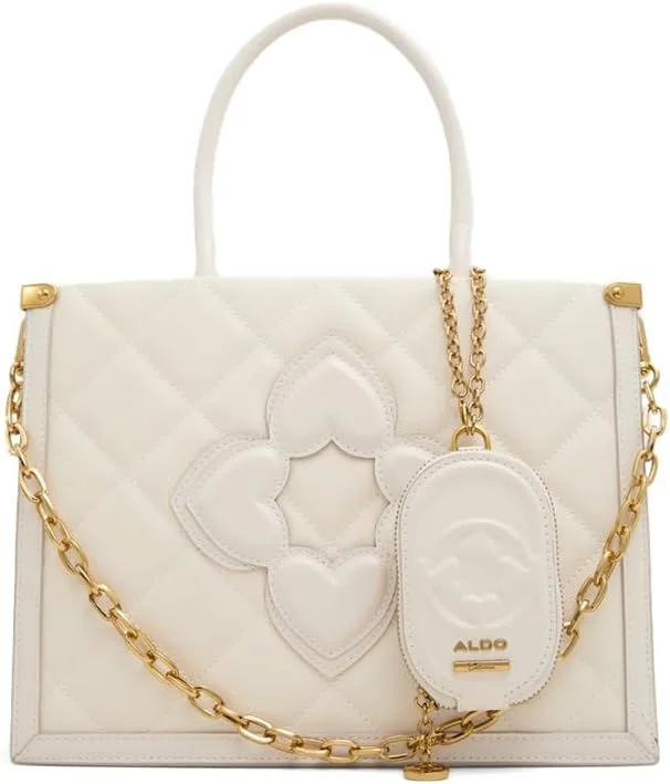 کیف دستی زنانه آلدو مدل SERELUNE رنگ استخوانی، بدون سایز