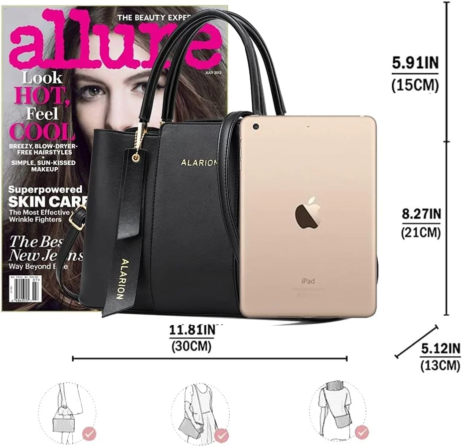 کیف دستی و کیف زنانه ALARION، کیف دوشی زنانه، کیف دستی پیام رسان