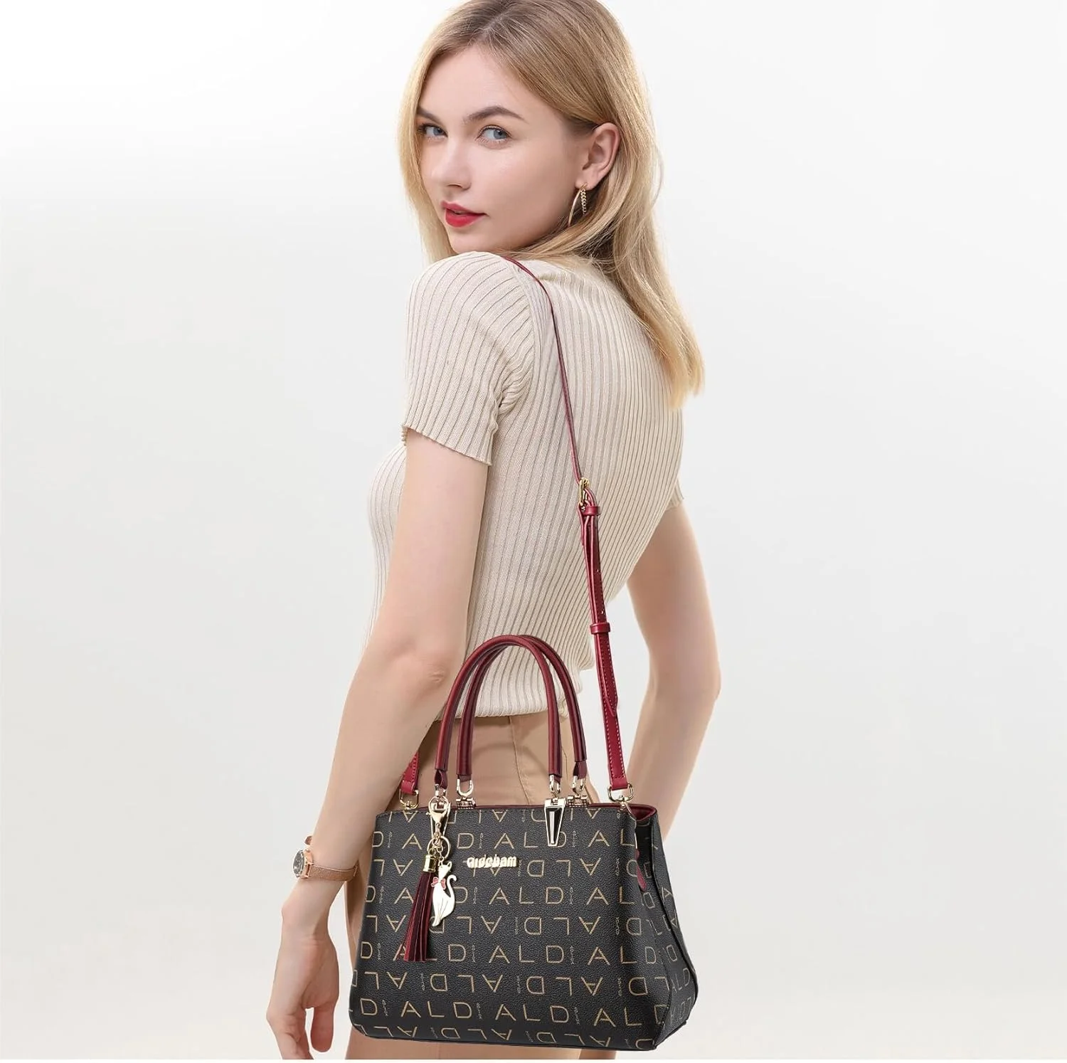 کیف دستی و کیف شانه زنانه ALARION، کیف دستی طراح زنانه، کیف پیام رسان