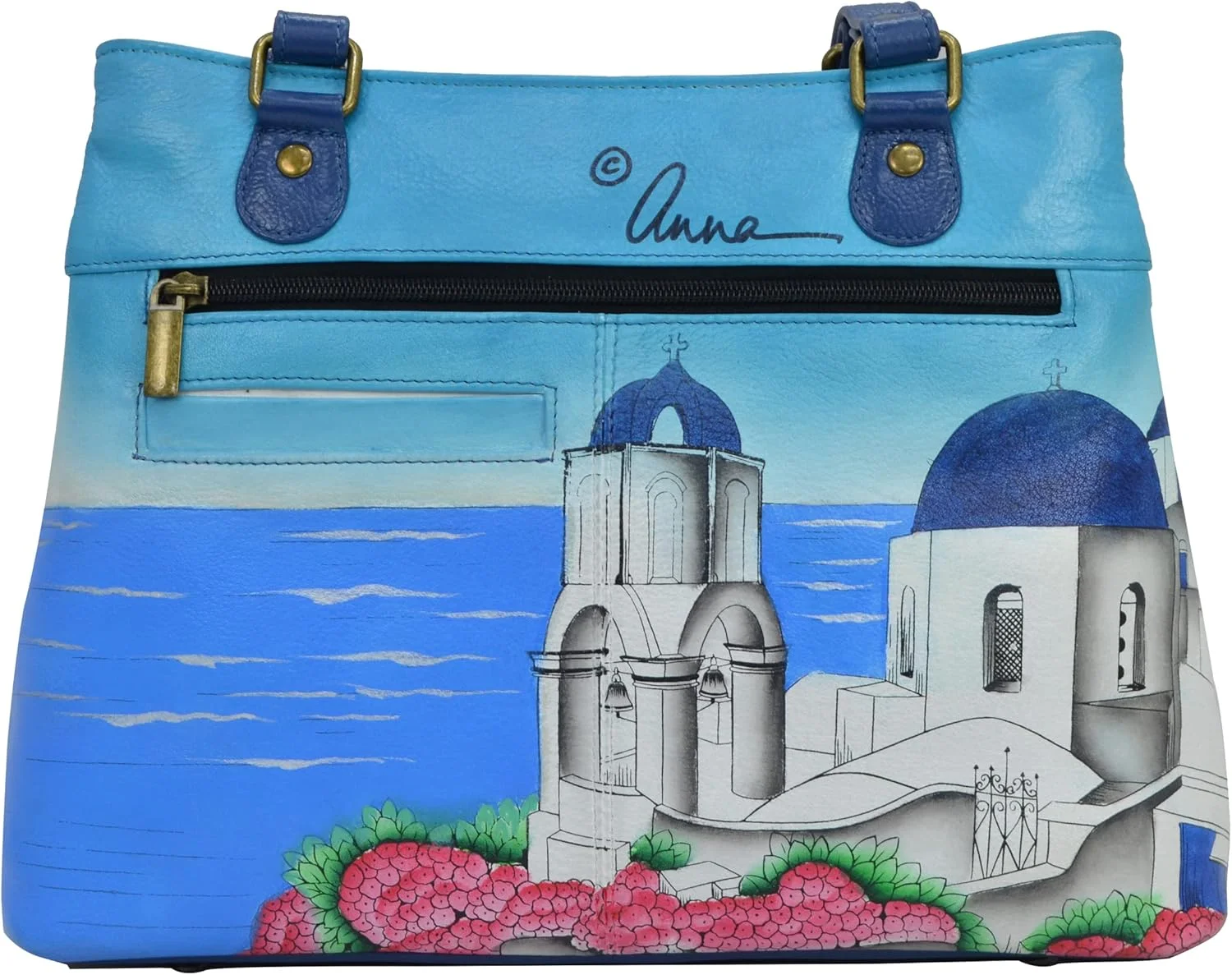 کیف دستی دوشی آنا بای آنوشکا - چرم اصل