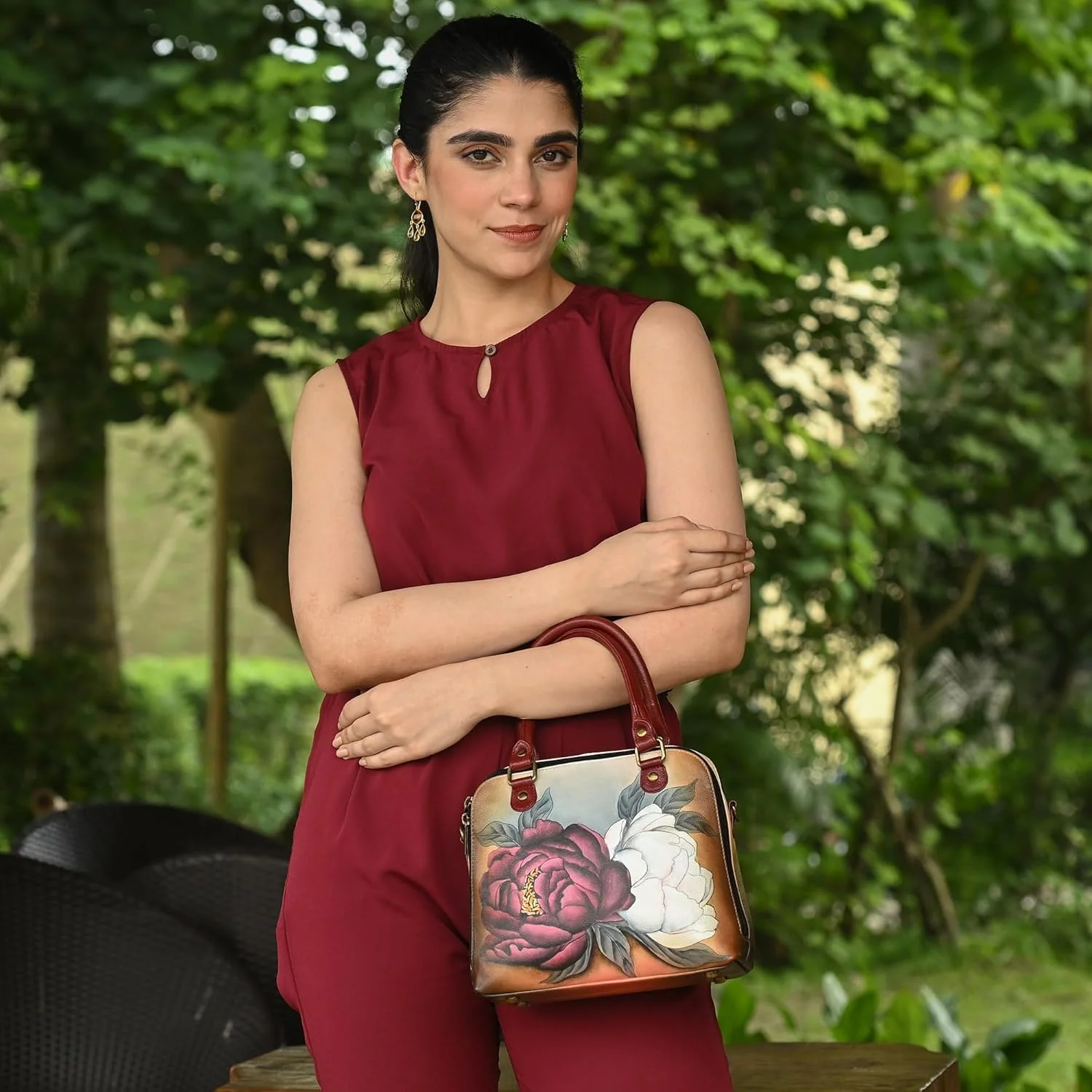 کیف دستی زنانه آنا بای آنوشکا مدل Double Zip Organizer