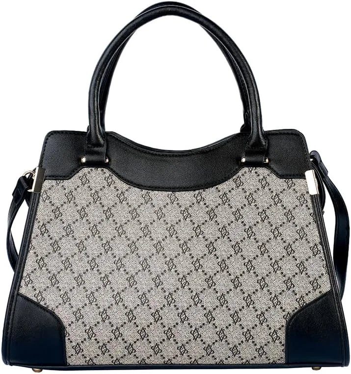 کیف دستی چرمی زنانه آمیکا فالون با طرح مونوگرام کیف دستی چرمی زنانه آمیکا فالون با طرح مونوگرام