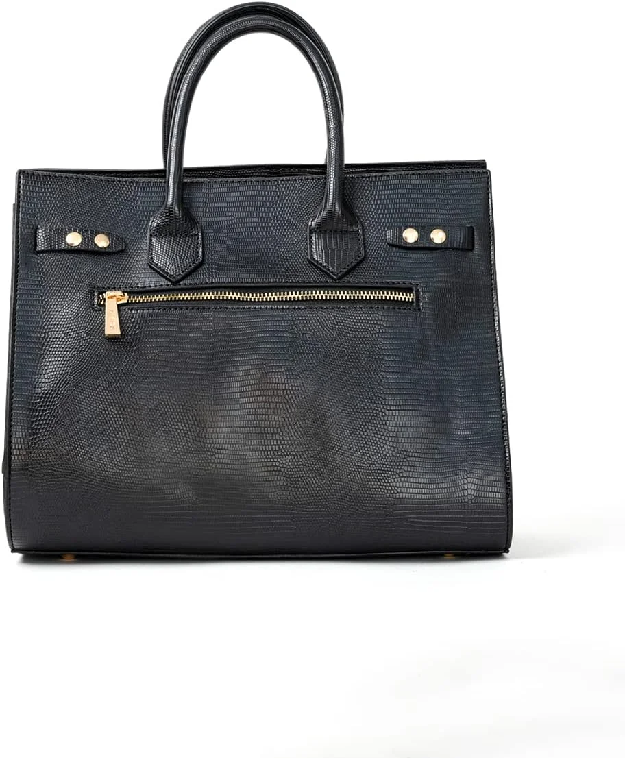 کیف دستی زنانه مدل Amica Mattea And Emilia از چرم مصنوعی با کیفیت، مناسب بانوان شیک پوش، کیف اداری و مسافرتی دوشی، کیف دانشجویی، هدیه تولد برای دختران و بانوان