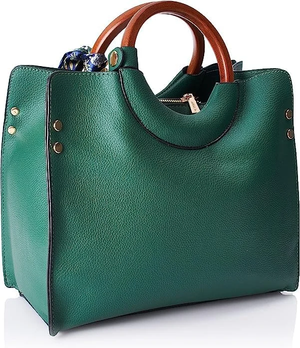 کیف دستی زنانه آمیکا مدل سافایر و رامونا از چرم مصنوعی وگان، مناسب بانوان شیک پوش، کیف اداری و مسافرتی دوشی، کیف دستی دانشجویی، هدیه تولد برای دختران و بانوان و همسر