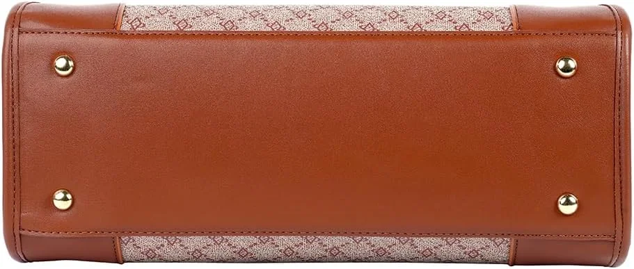 کیف دستی چرمی زنانه آمیکا فالون با طرح مونوگرام کیف دستی چرمی زنانه آمیکا فالون با طرح مونوگرام