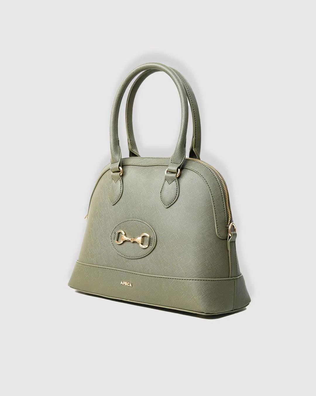 کیف دستی زنانه آمیکا اویتا مدل گنبدی با بند شانه قابل جدا شدن