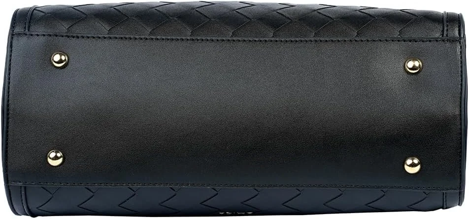 کیف دستی زنانه بافت چرمی ماکدا آمیکا با دسته‌های بالایی