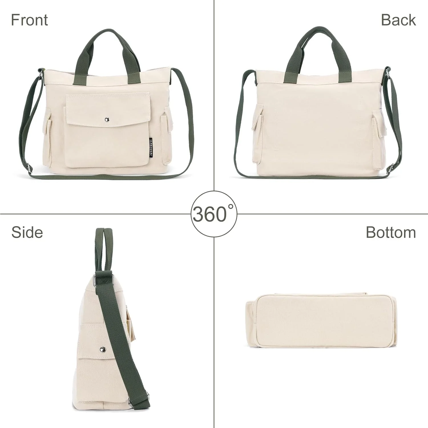 کیف دستی زنانه Azonee، کیف دوشی شیک، کیف یک‌طرفه، کیف روزمره برای خرید، مسافرت و کار (کوچک)