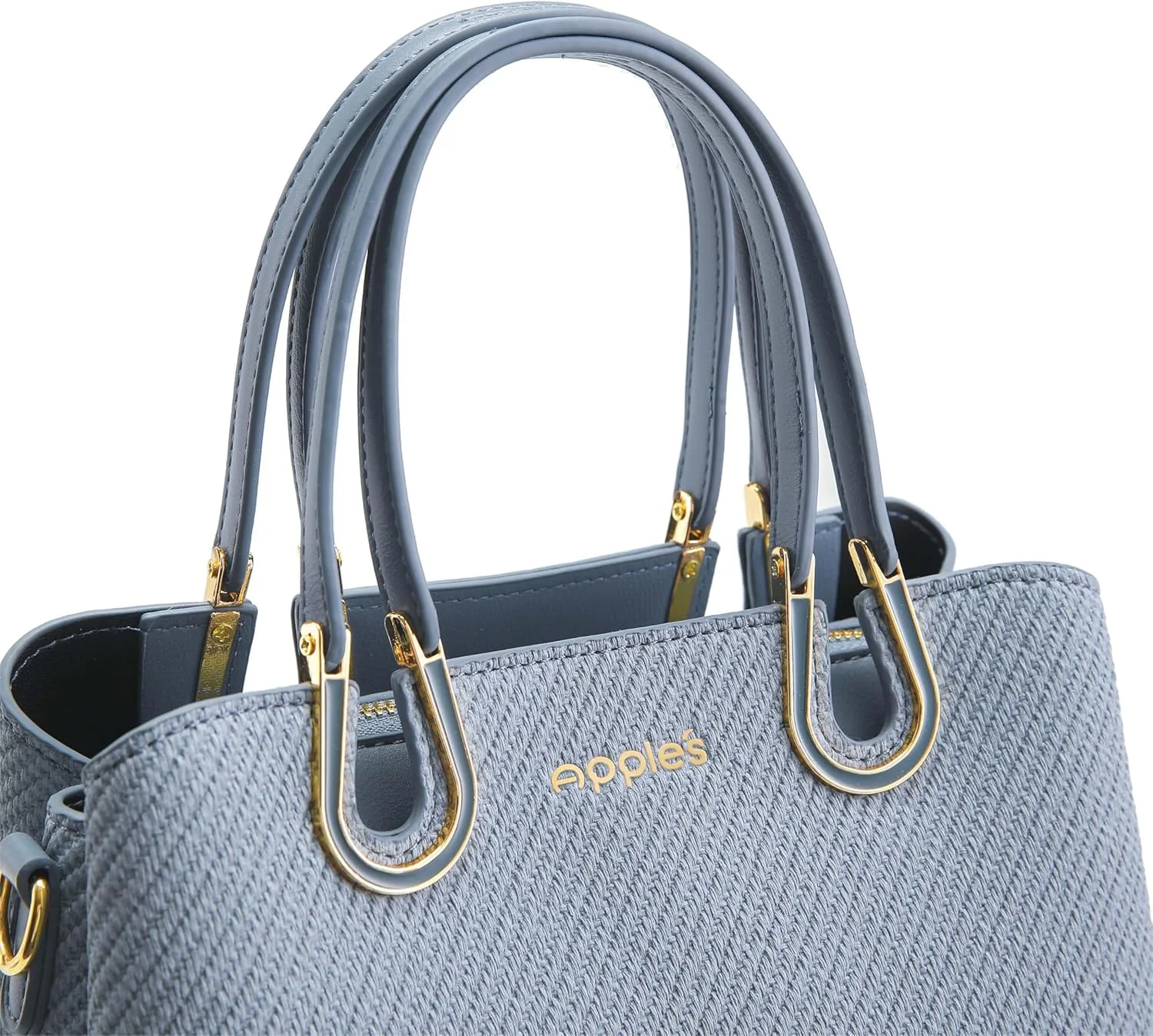 کیف دستی زنانه Apples مدل Satchel - کیف شیک با دسته بالایی و بند دوشی جداشدنی، دارای محفظه‌های متعدد برای کار و اداره