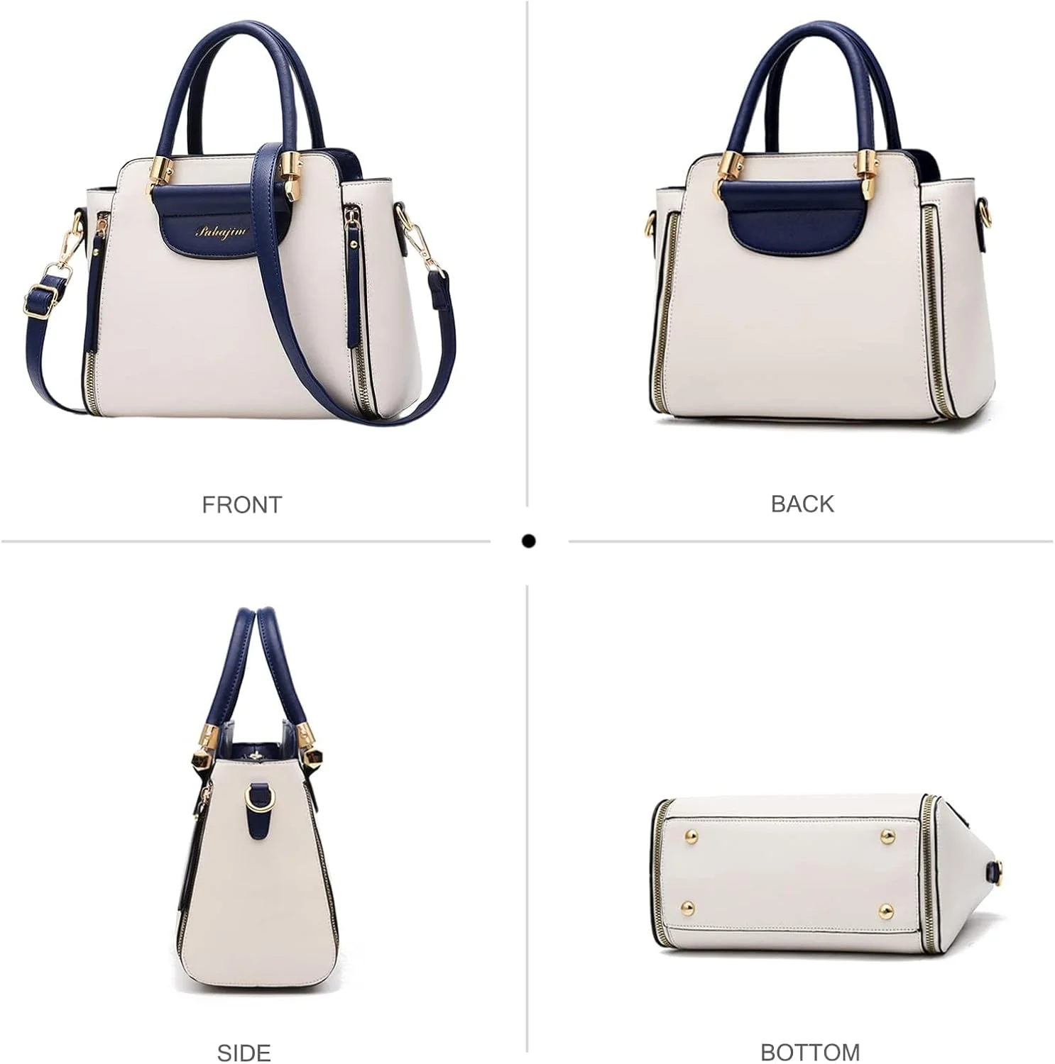 کیف دستی زنانه با دسته بالا، کیف دوشی کوچک چرمی PU، کیف شیک با رنگ متضاد، کیف دستی سبک وزن و غیر رسمی برای استفاده روزمره، کیف مد روز برای کار و مسافرت کیف دستی زنانه با دسته بالا، کیف دوشی کوچک چرمی PU، کیف شیک با رنگ متضاد، کیف دستی سبک وزن و غیر رسمی برای استفاده روزمره، کیف مد روز برای کار و مسافرت