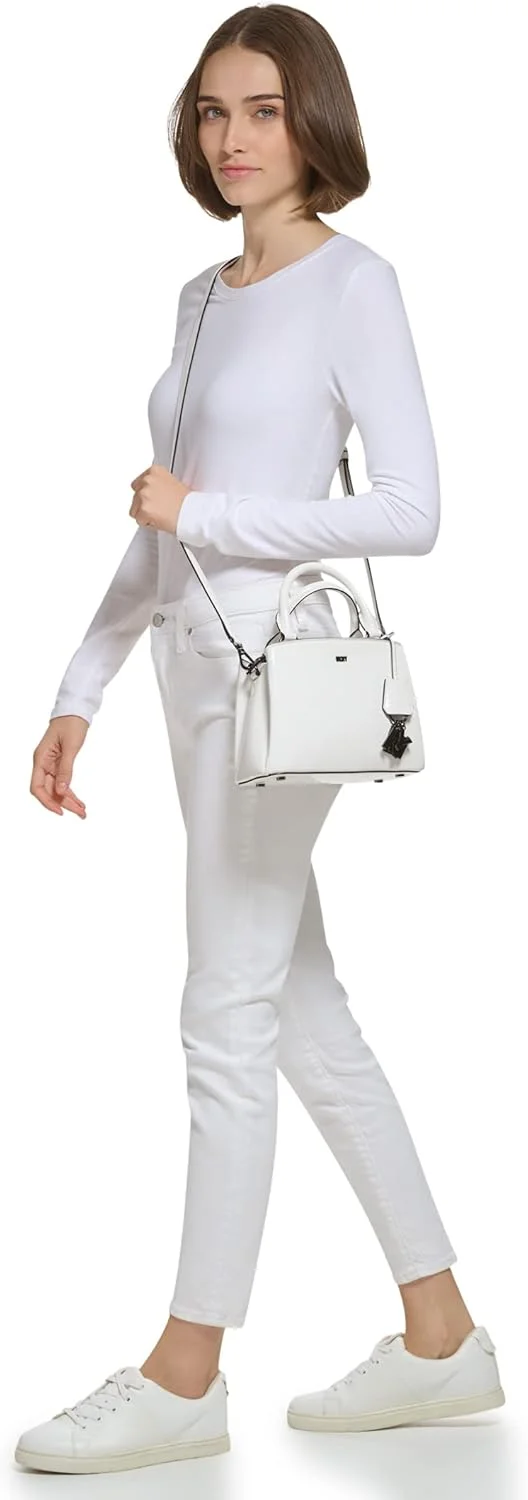 کیف دستی زنانه DKNY مدل Paige Small Satchel