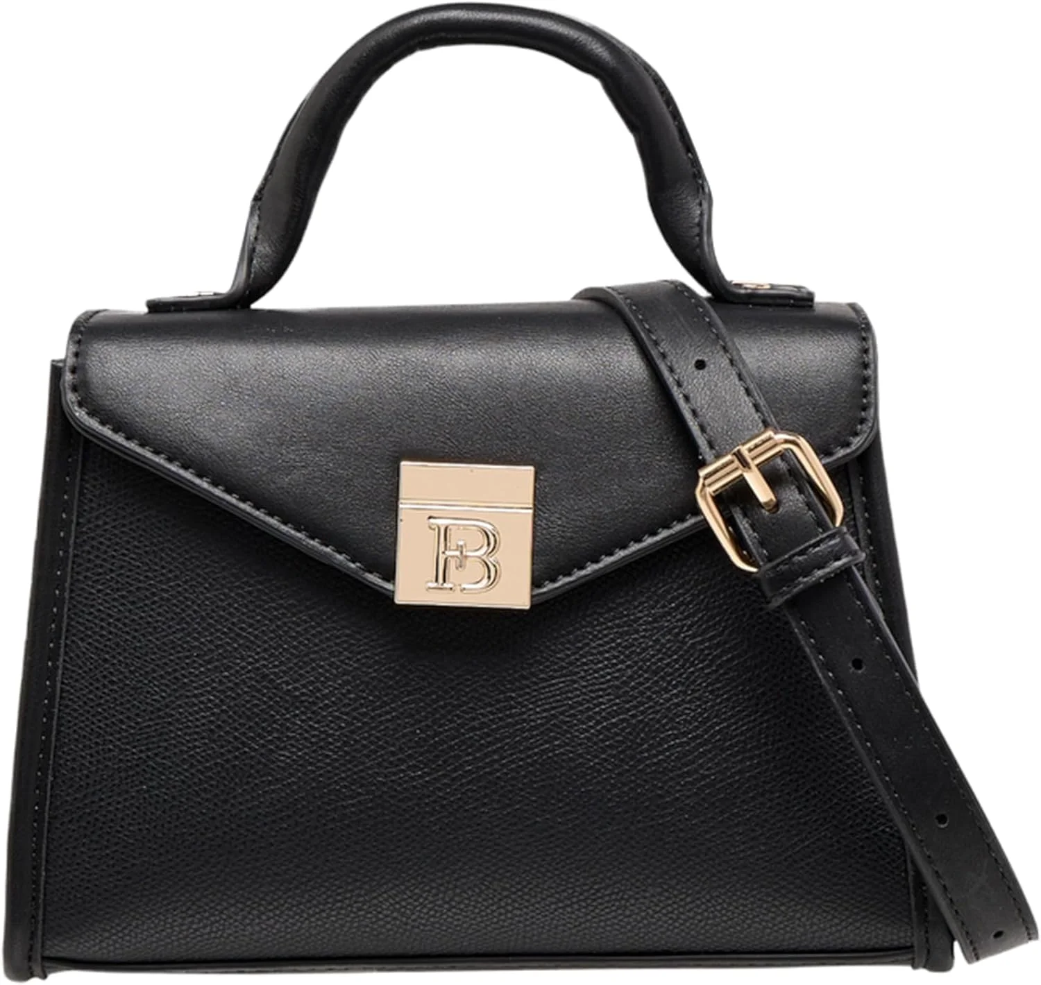 کیف دستی زنانه طرح دار Flora Bella Shoexpress با بند جداشدنی و بست فلاپ