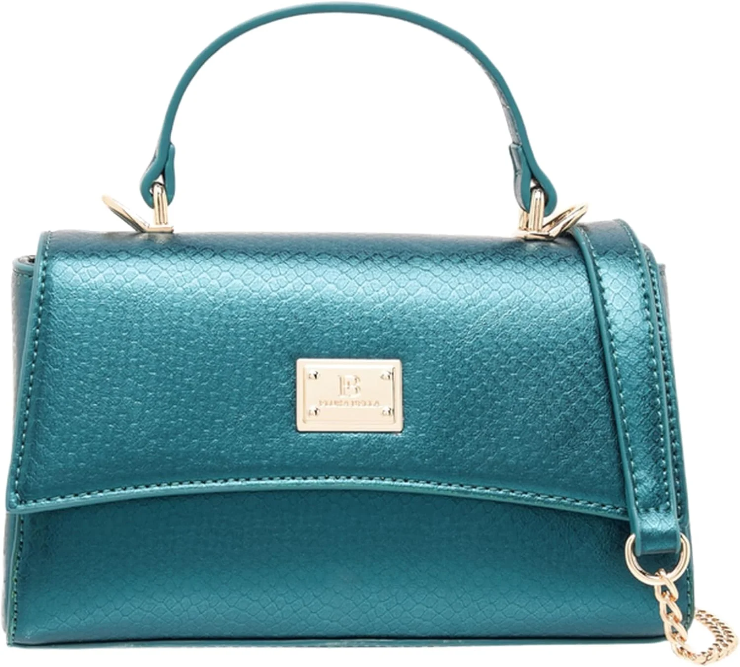 کیف دستی زنانه Flora Bella از Shoexpress - کیف سطلی بافت دار با دسته و بست دکمه ای