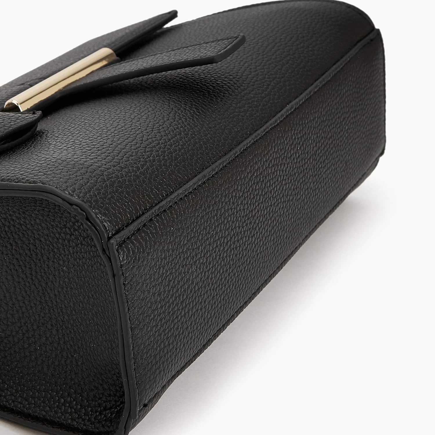 کیف دستی زنانه Flora Bella Shoexpress با بند جداشدنی و بست فلاپ، مشکی، سایز One Size