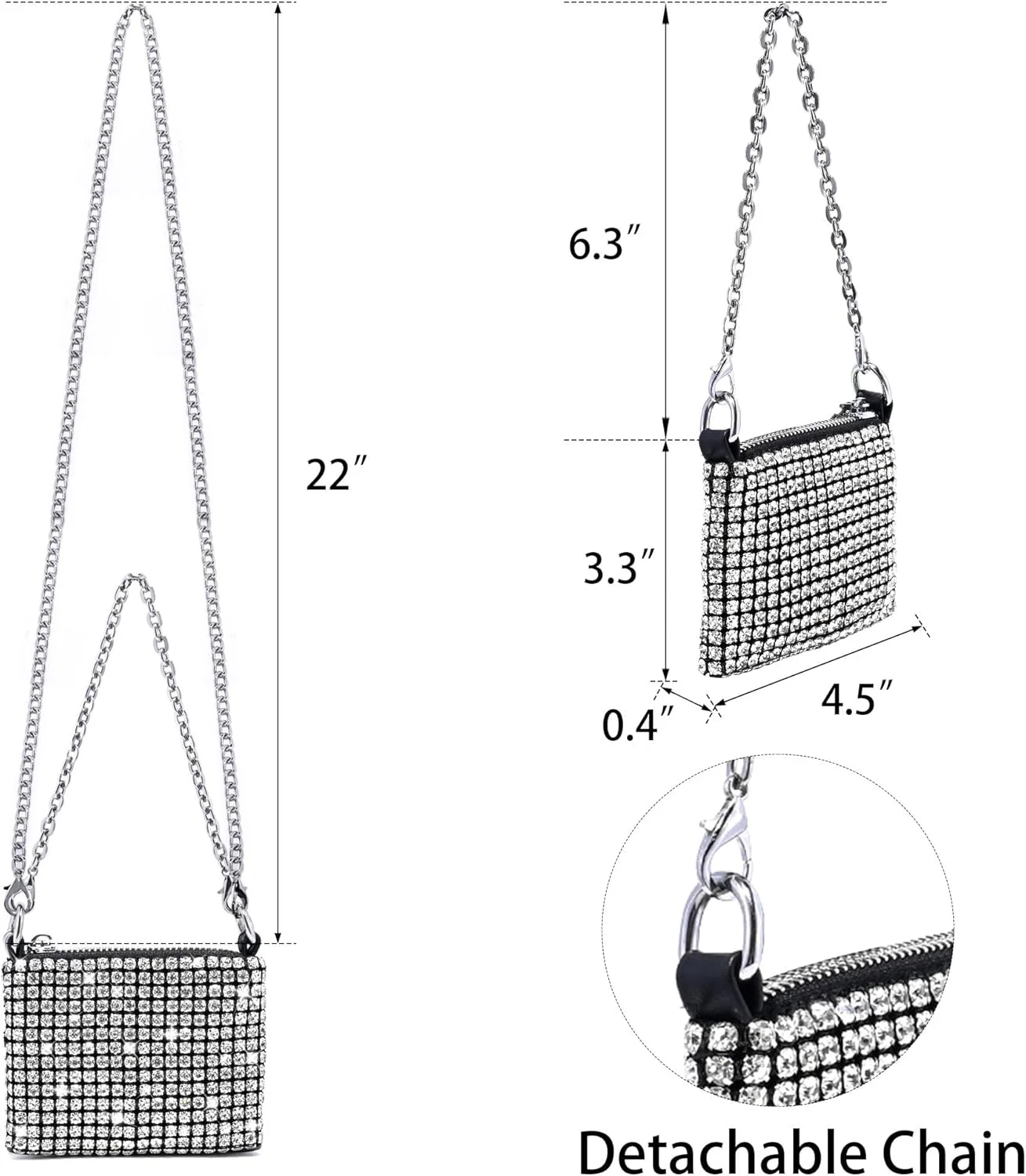 کیف دستی زنانه نگین دار، کیف دوشی دخترانه الماسی، کیف شب شیک و براق، کیف کلاچ نقره ای درخشان، کیف شانه ای و دوشی شیک برای مهمانی، کلوپ، عروسی و جشن کیف دستی زنانه نگین دار، کیف دوشی دخترانه الماسی، کیف شب شیک و براق، کیف کلاچ نقره ای درخشان، کیف شانه ای و دوشی شیک برای مهمانی، کلوپ، عروسی و جشن