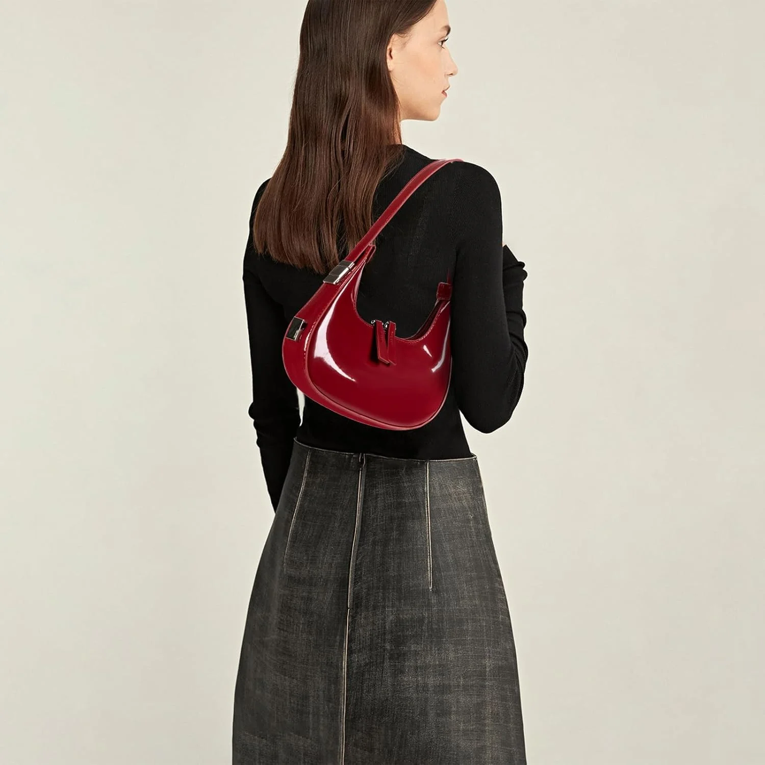 کیف دستی زنانه مدل Y2k Hobo